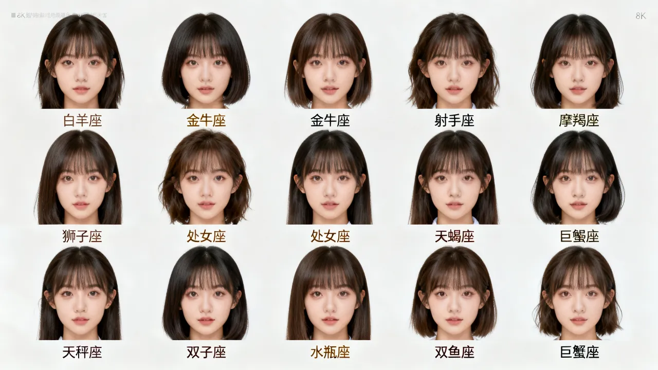 十二星座适合什么刘海,十二星座女生剪什么刘海好看 十二星座适合什么刘海,十二星座女生剪什么刘海好看