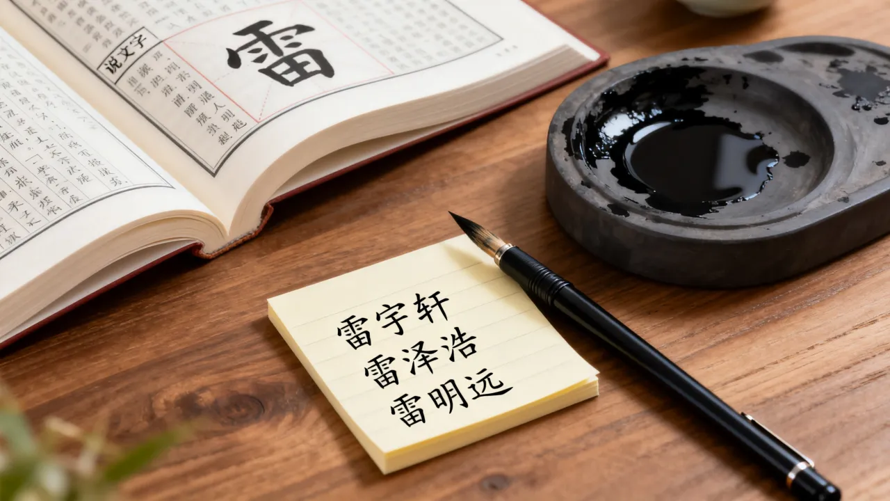雷姓男宝宝怎么起名?如何给雷姓男孩取个好名字 雷姓男宝宝怎么起名?如何给雷姓男孩取个好名字