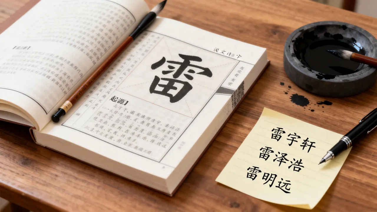雷姓男宝宝怎么起名?如何给雷姓男孩取个好名字 雷姓男宝宝怎么起名?如何给雷姓男孩取个好名字