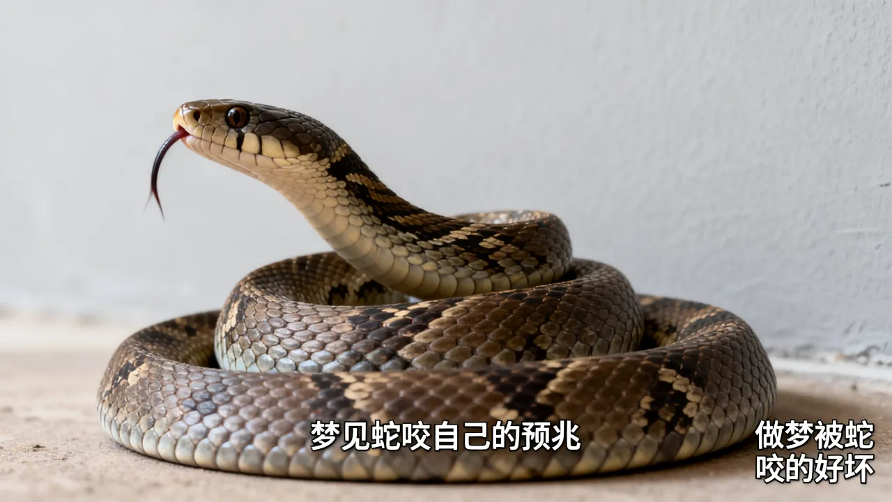 梦见蛇咬自己是什么预兆，做梦被蛇咬是好是坏