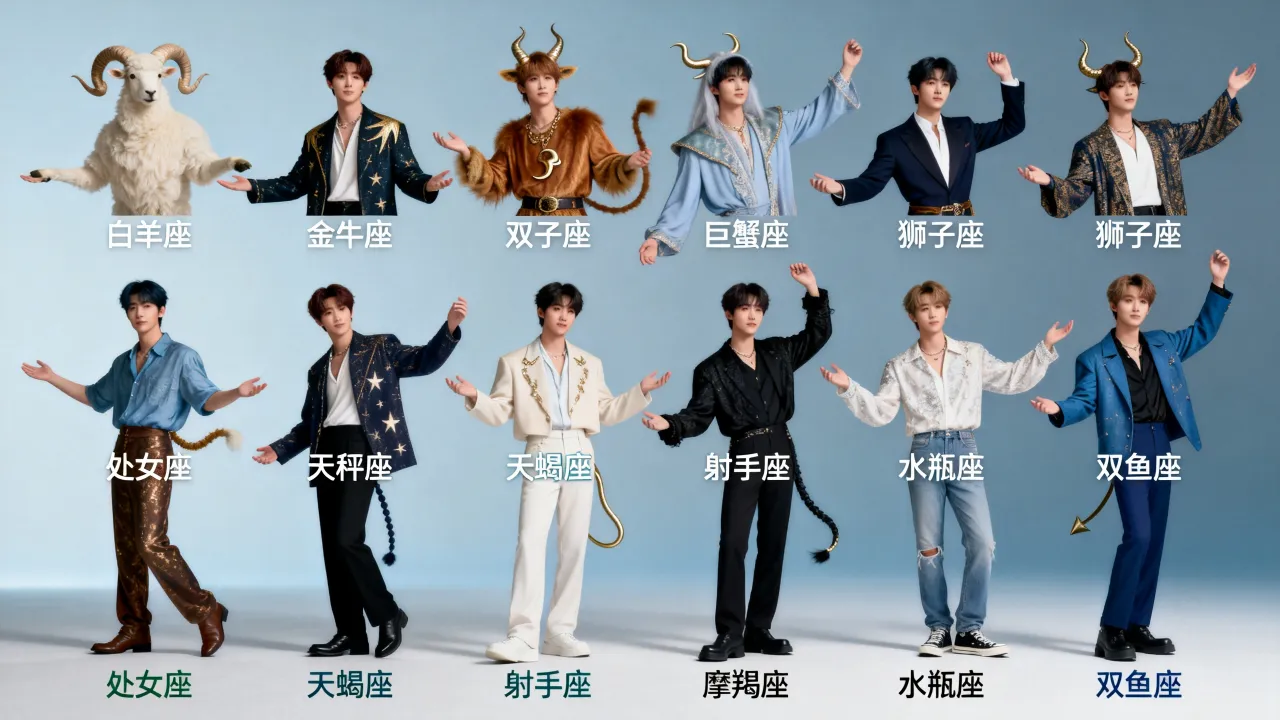 十二星座的男生谁最帅，十二星座中最帅的男生是哪个星座？