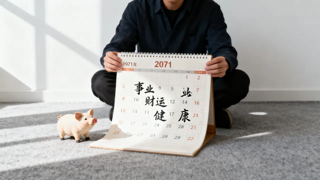 1971年属猪男2026年运势运程如何?属猪男2026年每月运势详解 1971年属猪男2026年运势运程如何?属猪男2026年每月运势详解