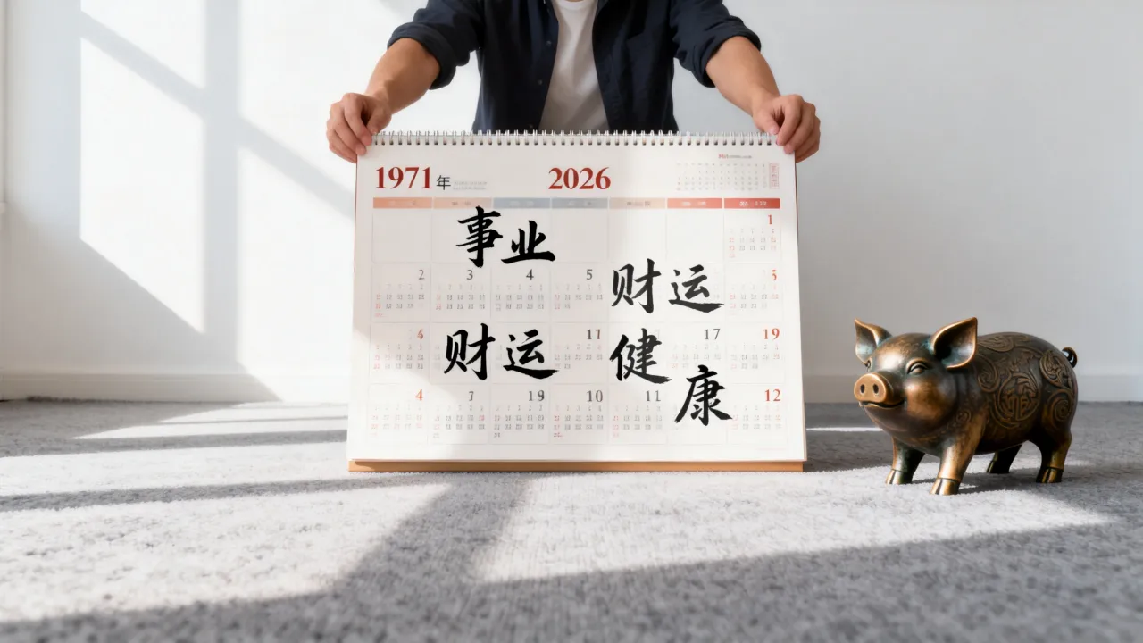 1971年属猪男2026年运势运程如何?属猪男2026年每月运势详解 1971年属猪男2026年运势运程如何?属猪男2026年每月运势详解