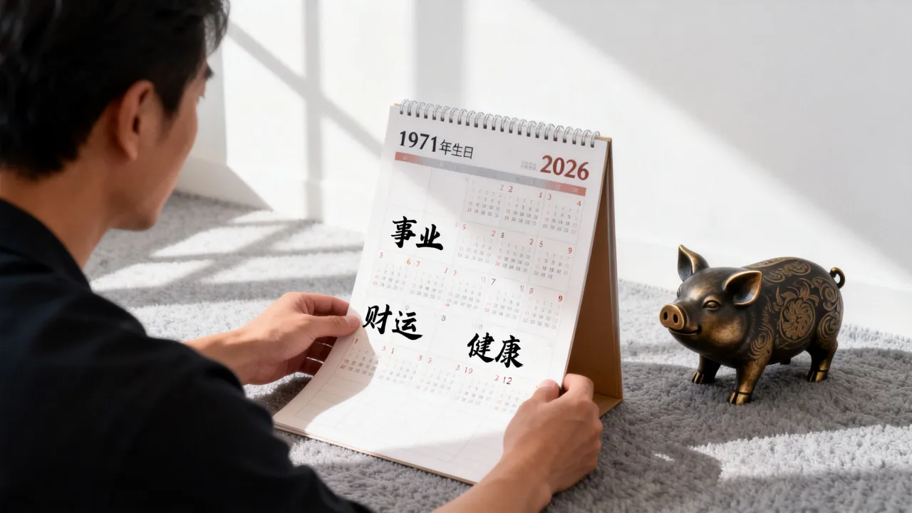 1971年属猪男2026年运势运程如何?属猪男2026年每月运势详解 1971年属猪男2026年运势运程如何?属猪男2026年每月运势详解