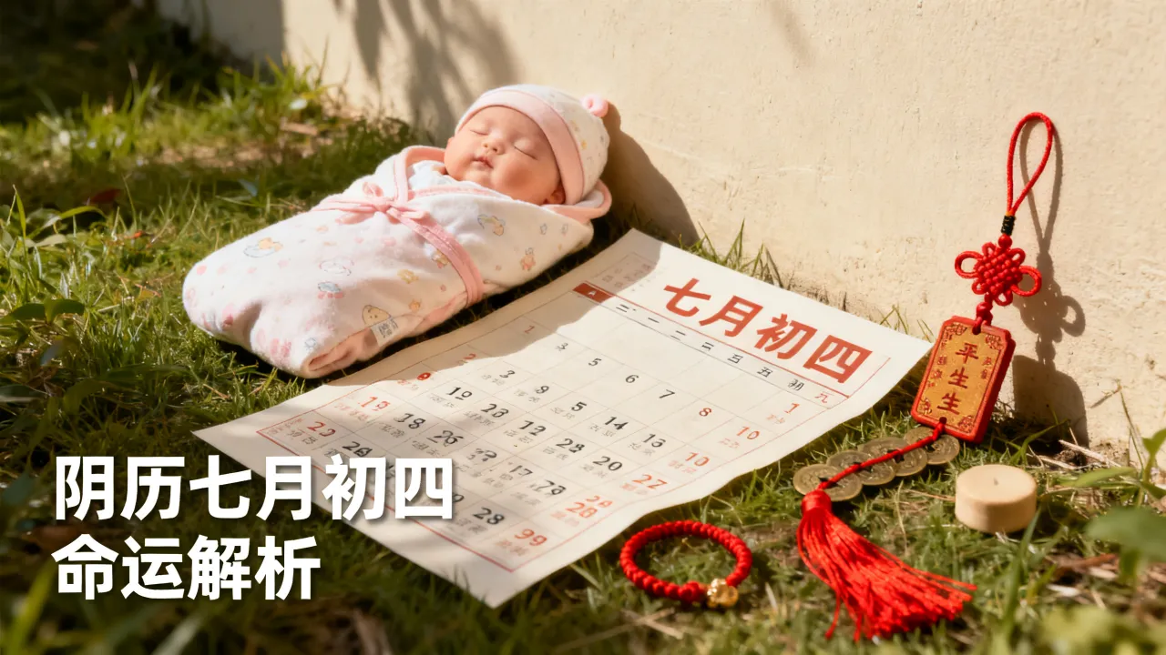 阴历7月04是什么日子，农历七月初四出生的人命运如何？