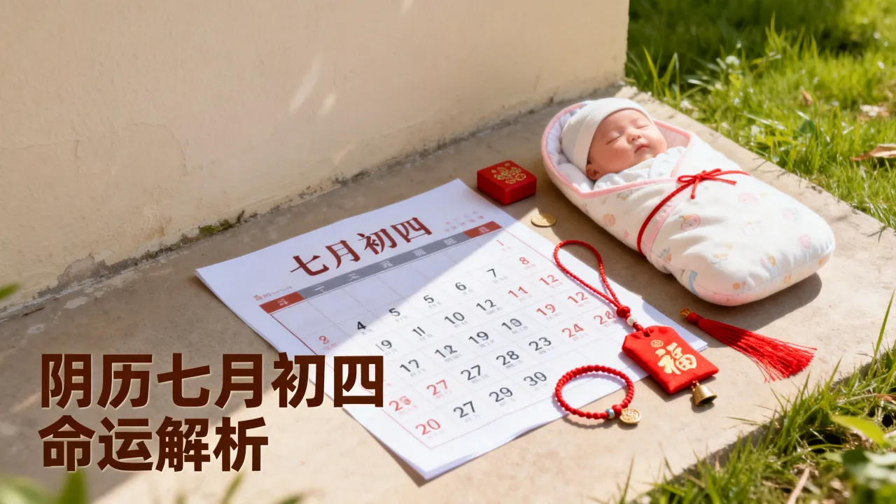 阴历7月04是什么日子，农历七月初四出生的人命运如何？