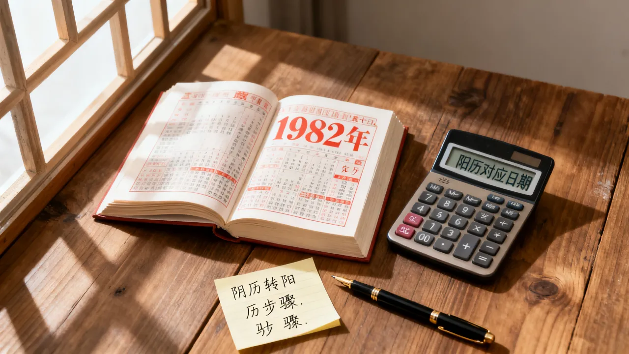 1982年阴历多少?农历和阳历生日怎么换算对应日期? 1982年阴历多少?农历和阳历生日怎么换算对应日期?