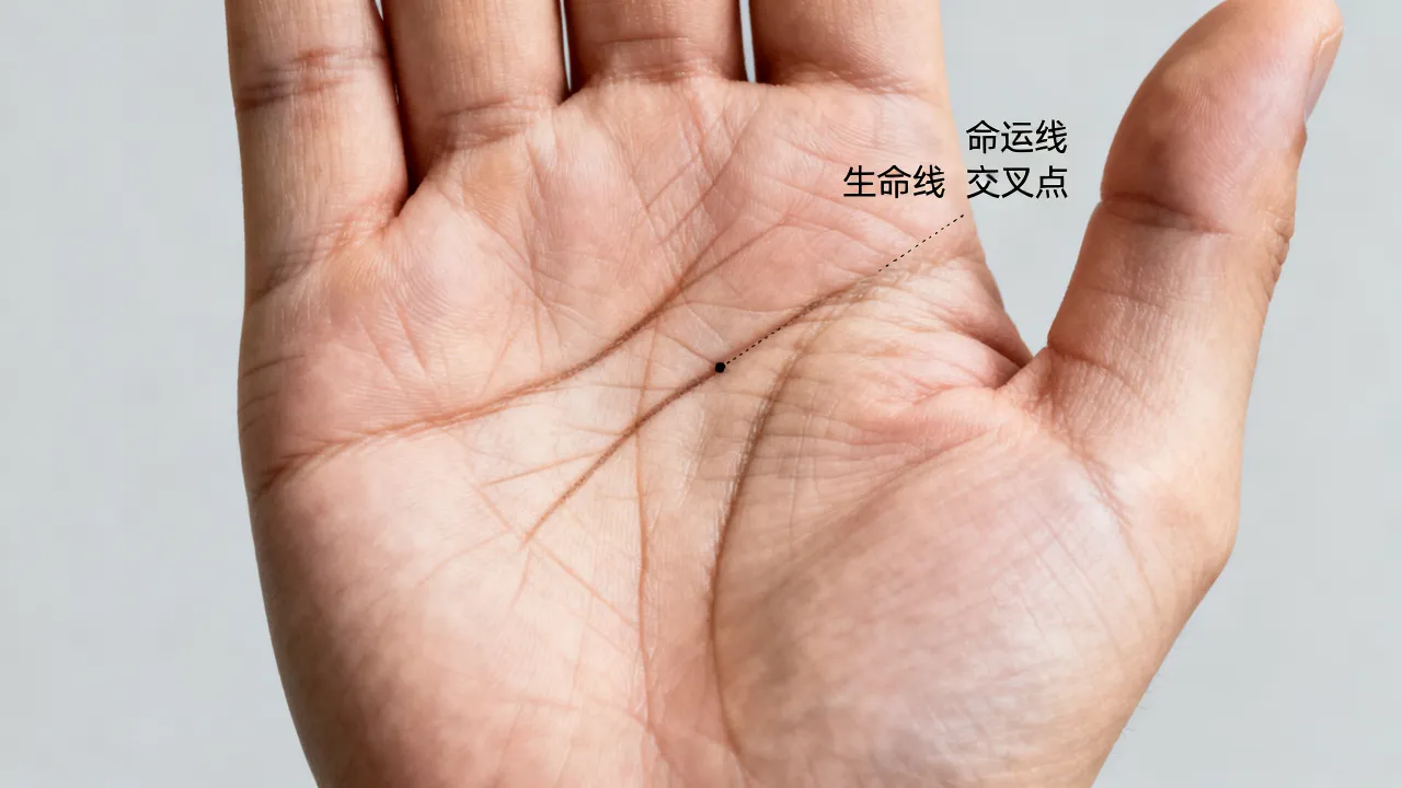 命运线和生命线交叉代表什么,手相中交叉线有何含义? 命运线和生命线交叉代表什么,手相中交叉线有何含义?