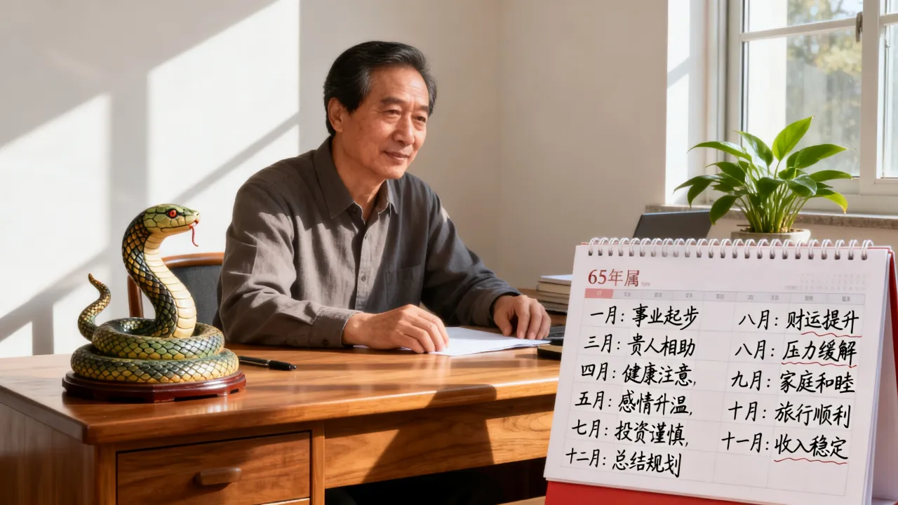 65年属蛇男2026每月运势如何?全年逐月运势详解 65年属蛇男2026每月运势如何?全年逐月运势详解