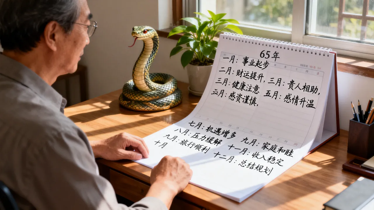 65年属蛇男2026每月运势如何?全年逐月运势详解 65年属蛇男2026每月运势如何?全年逐月运势详解