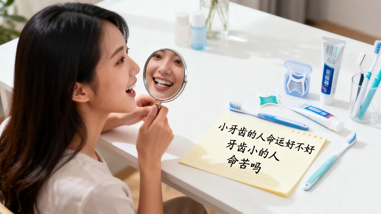 小牙齿的人命运好不好,牙齿小的人命苦吗 小牙齿的人命运好不好,牙齿小的人命苦吗