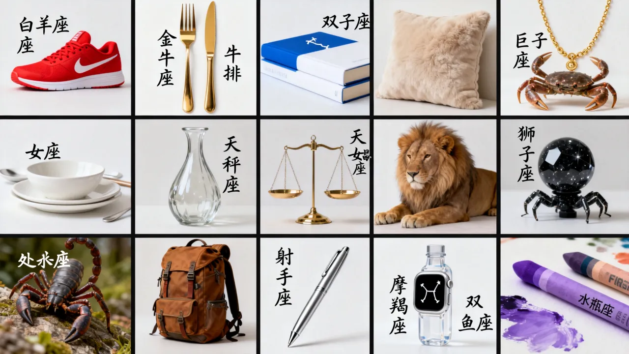 十二星座喜欢什么图片，十二星座最想收到什么图片？