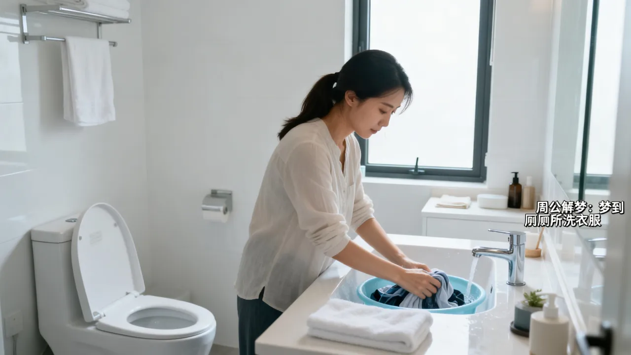 梦到厕所洗衣服意味什么，周公解梦预示吉凶