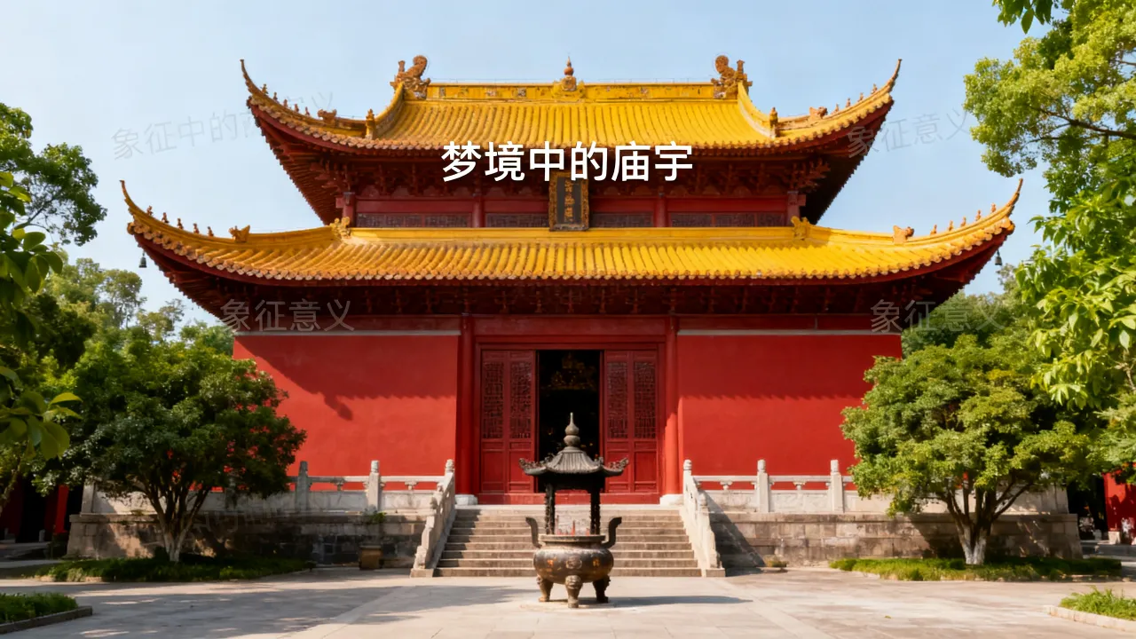 梦到了庙宇有何寓意,梦见庙宇是吉是凶 梦到了庙宇有何寓意,梦见庙宇是吉是凶