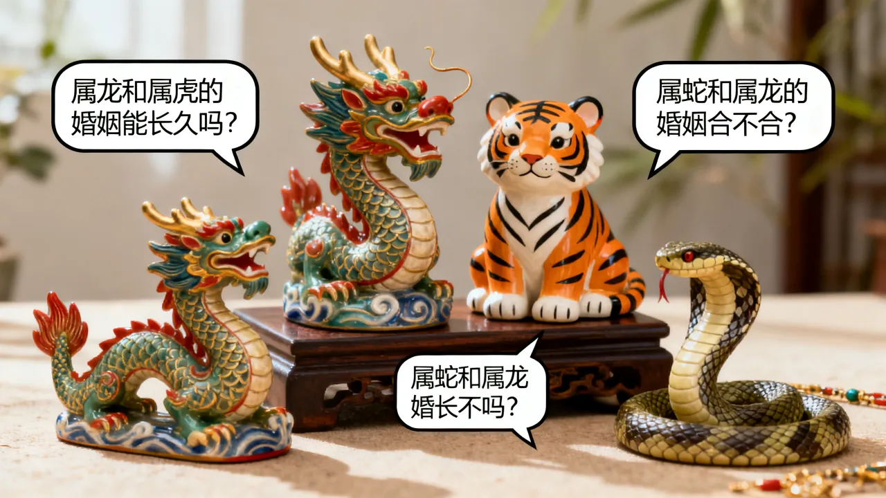 属龙和属虎的婚姻能长久吗?属蛇和属龙的婚姻合不合? 属龙和属虎的婚姻能长久吗?属蛇和属龙的婚姻合不合?