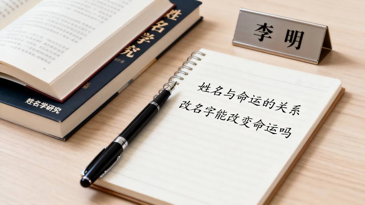姓名与命运的关系是什么，改名字真的能改变命运吗？