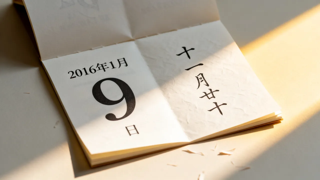 2016年1月9号阴历是几月几号?阴历日期查询对照表 2016年1月9号阴历是几月几号?阴历日期查询对照表