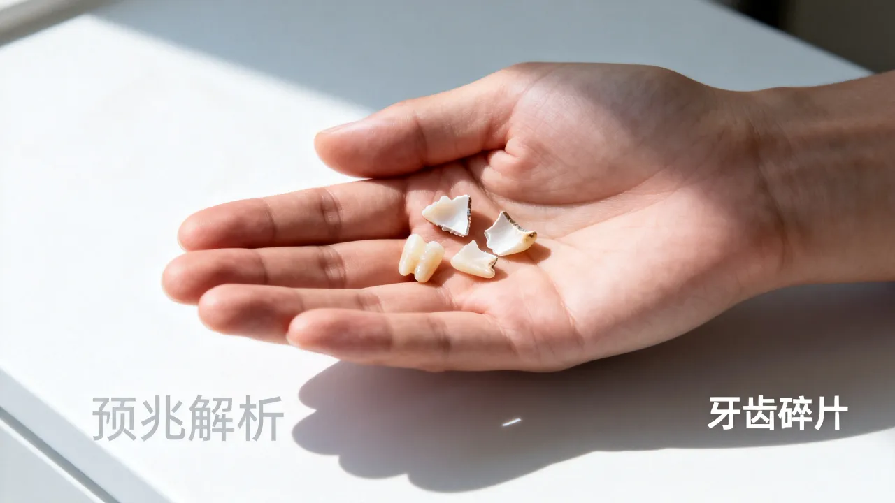 梦到牙齿碎片是什么兆头，梦见牙齿碎了掉了一颗是什么预兆？
