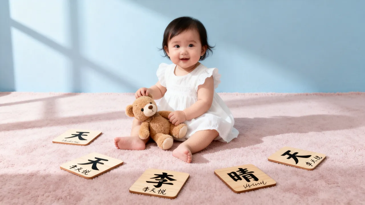 李天什么给女宝宝起名，李姓女宝宝带天字起名好听吗？