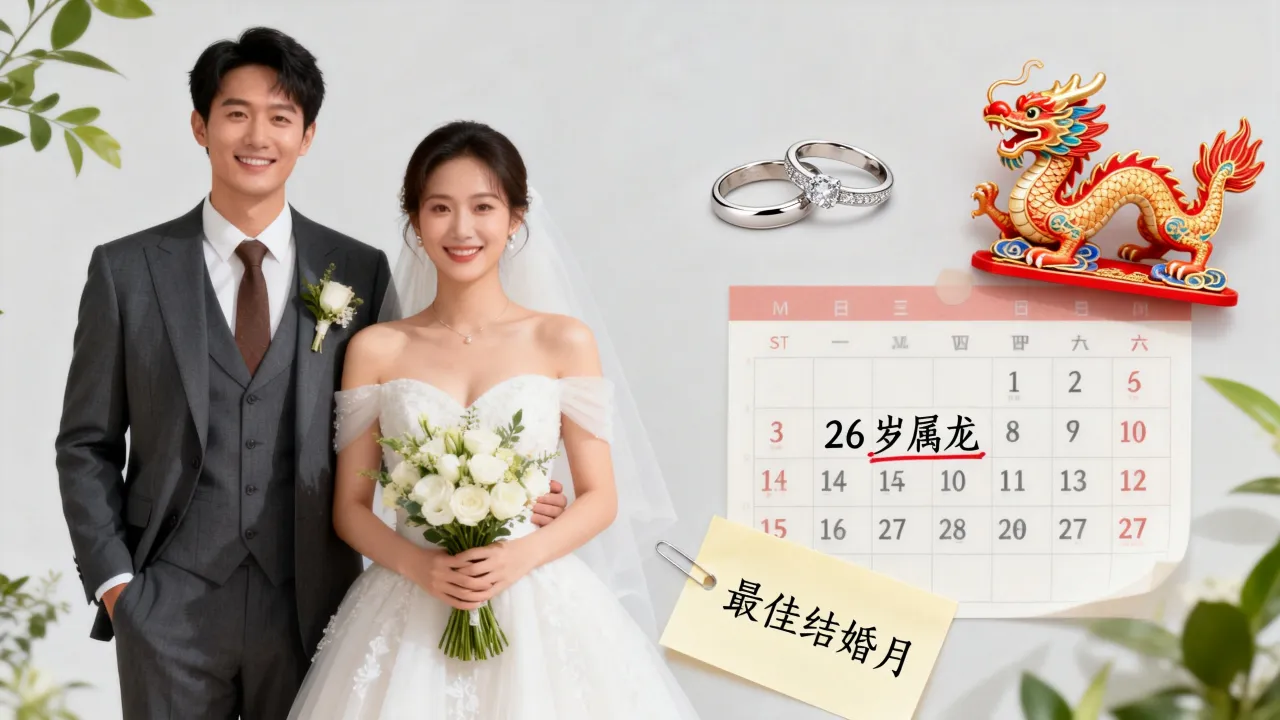 26年属龙婚姻如何?26岁属龙几月结婚好? 26年属龙婚姻如何?26岁属龙几月结婚好?
