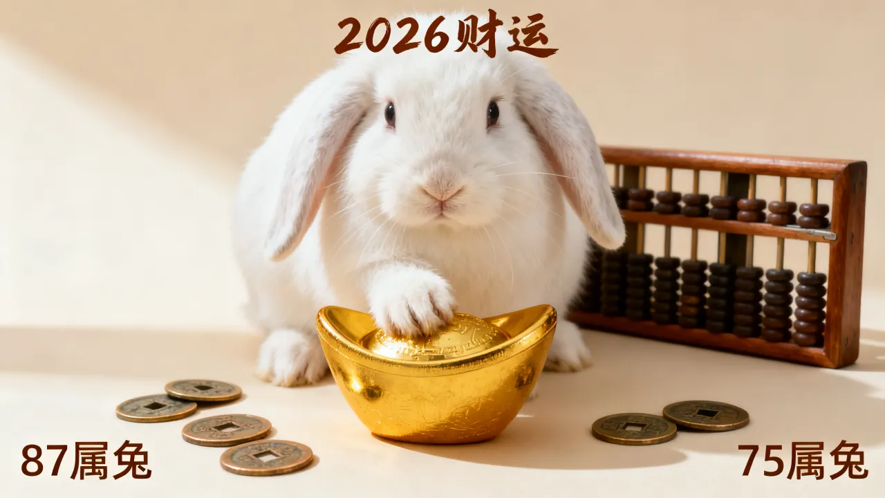 75年属兔87属兔2026财运如何?属兔2026年财运 75年属兔87属兔2026财运如何?属兔2026年财运
