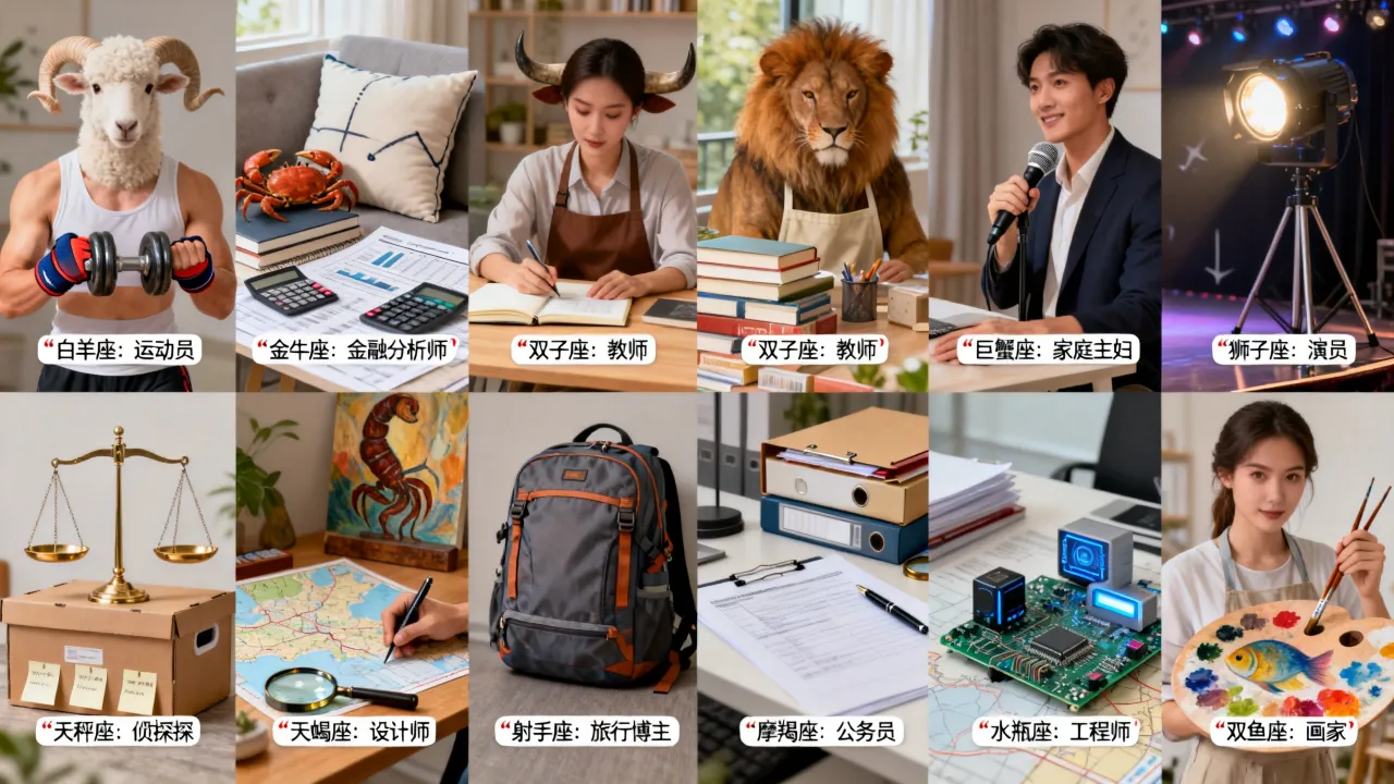 十二星座的职位有哪些,十二星座最适合从事什么职业? 十二星座的职位有哪些,十二星座最适合从事什么职业?