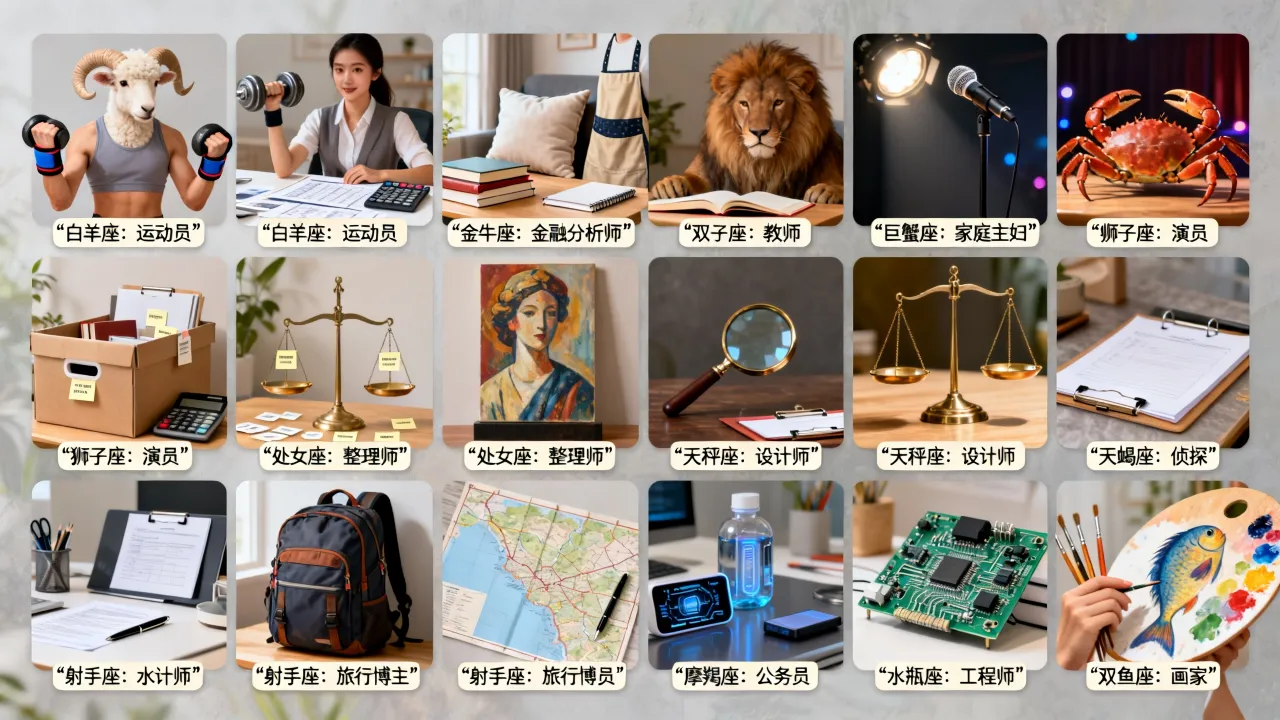 十二星座的职位有哪些,十二星座最适合从事什么职业? 十二星座的职位有哪些,十二星座最适合从事什么职业?