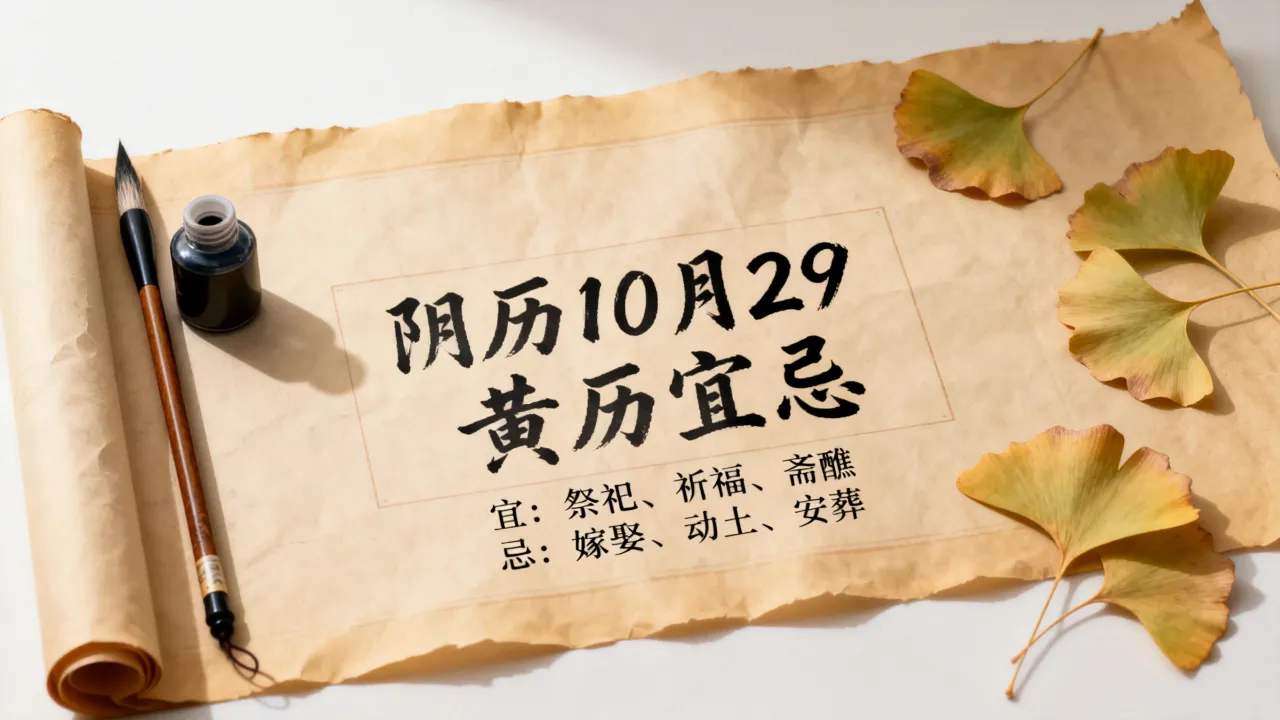 阴历10月29黄历宜忌是什么?, 黄历查询 阴历10月29黄历宜忌是什么?, 黄历查询