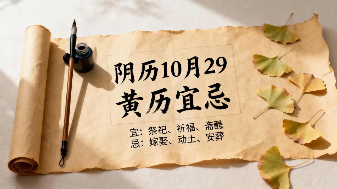 阴历10月29黄历宜忌是什么?, 黄历查询 阴历10月29黄历宜忌是什么?, 黄历查询