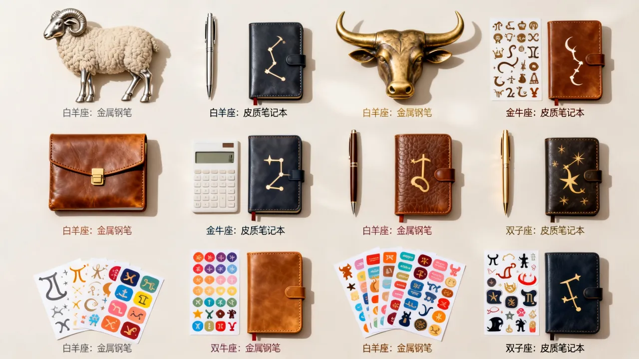 十二星座文具合有哪些种类，怎么选性价比高的？