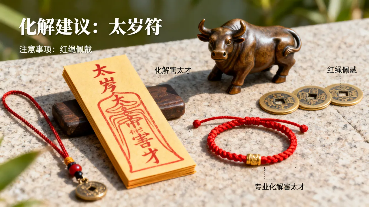 牛害太岁怎么化解吉凶,属牛人害太岁怎么办? 牛害太岁怎么化解吉凶,属牛人害太岁怎么办?