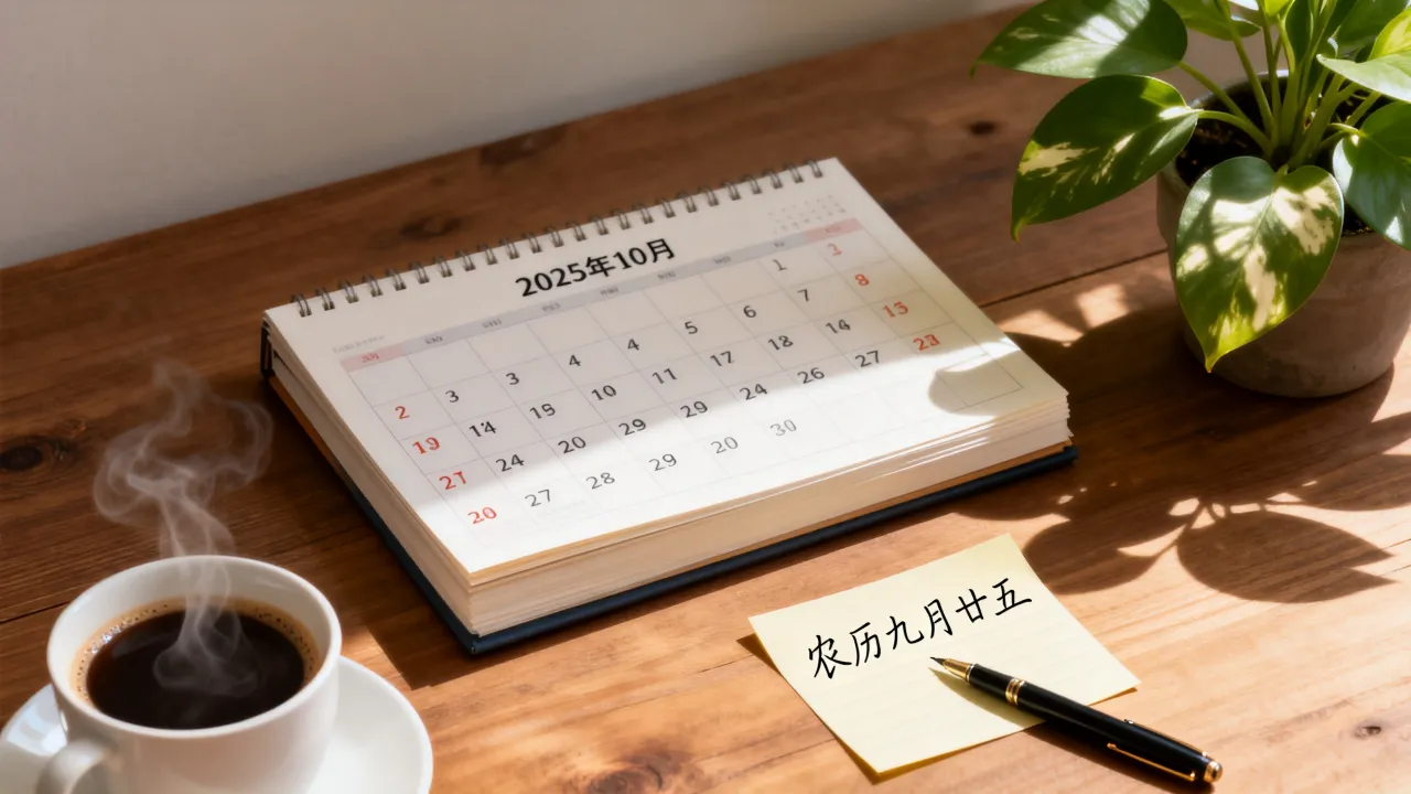 2025年10月阴历是几月几号?,农历日期查询 2025年10月阴历是几月几号?,农历日期查询