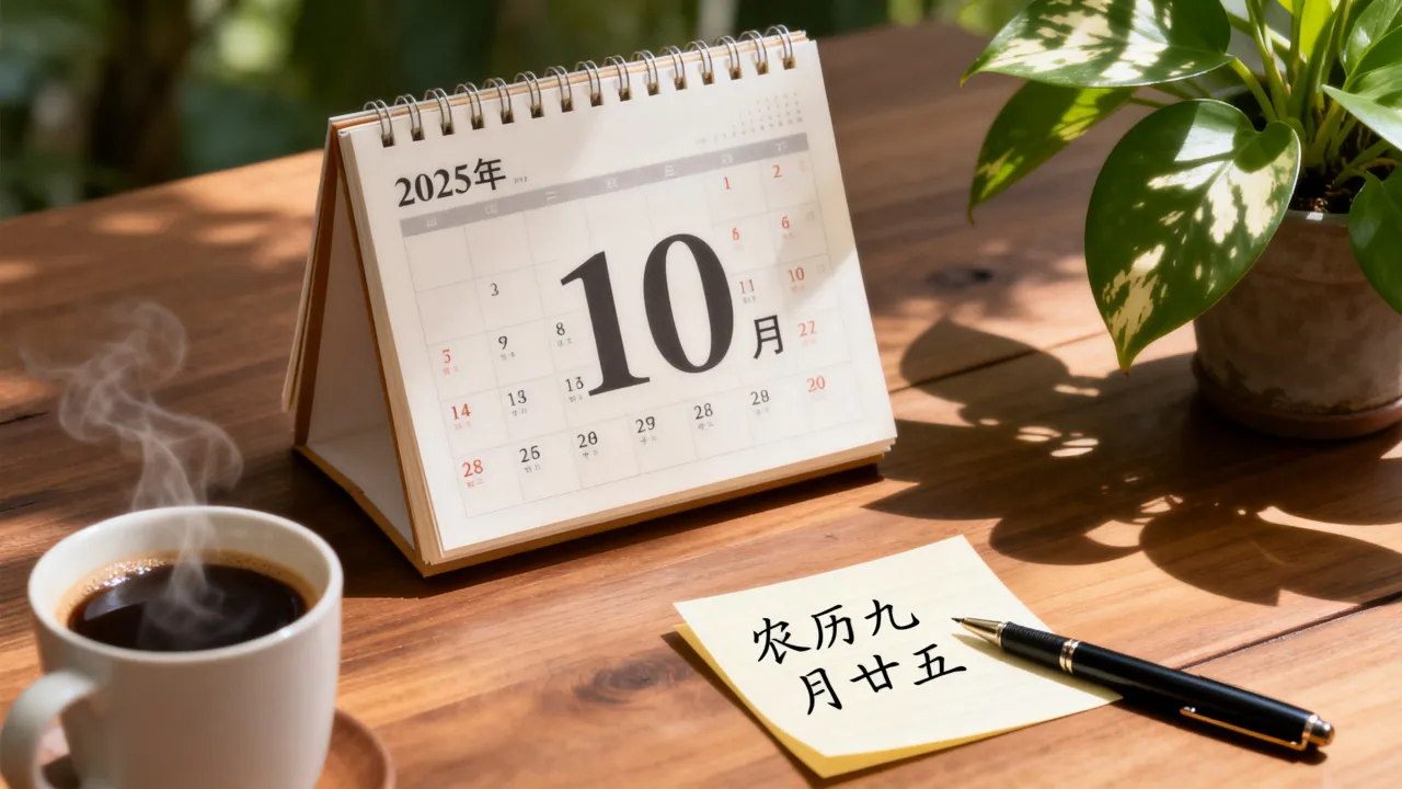 2025年10月阴历是几月几号?,农历日期查询 2025年10月阴历是几月几号?,农历日期查询