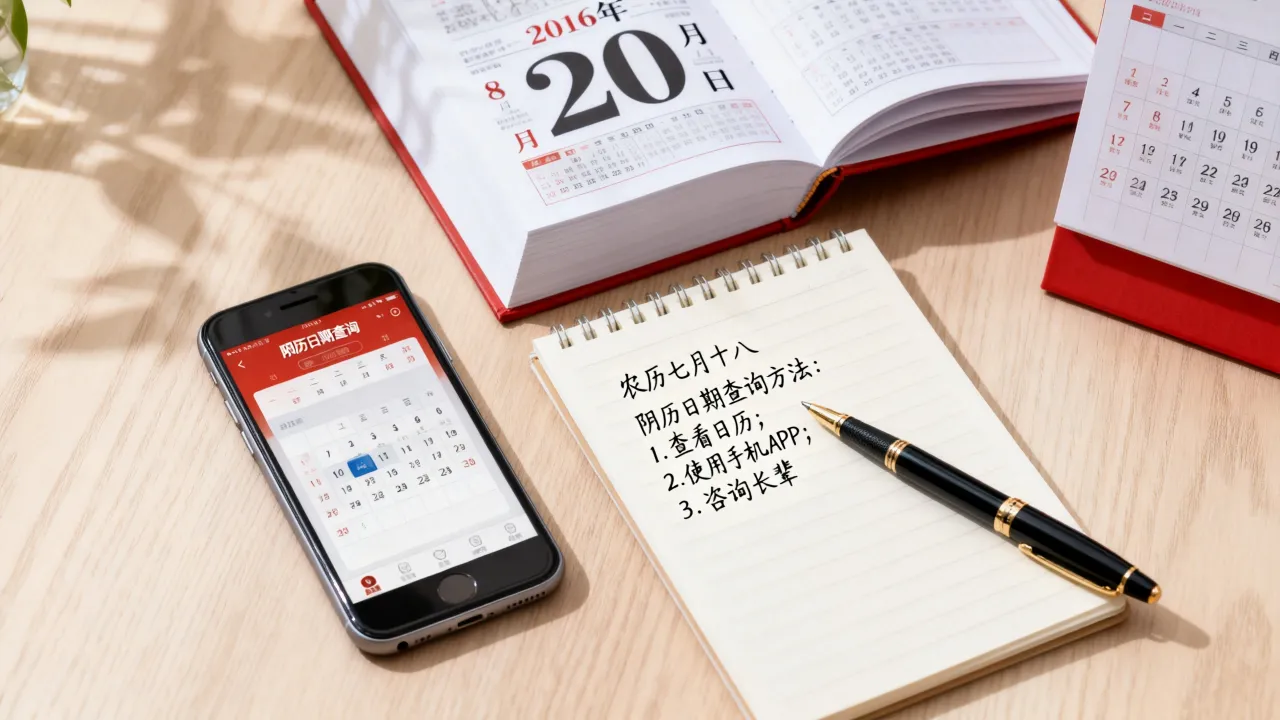 2016年8月20日农历是几月几号,阴历日期怎么查 2016年8月20日农历是几月几号,阴历日期怎么查