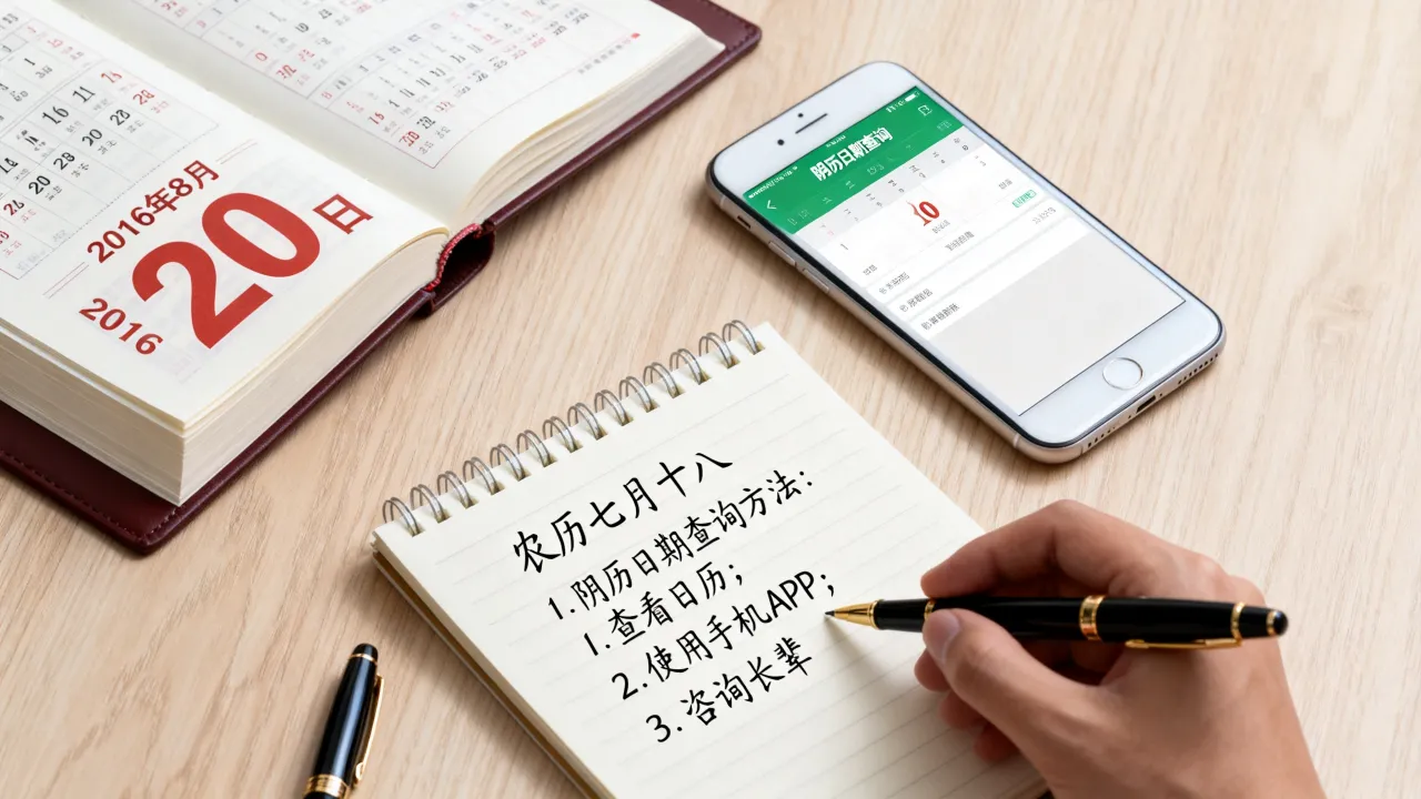 2016年8月20日农历是几月几号,阴历日期怎么查 2016年8月20日农历是几月几号,阴历日期怎么查