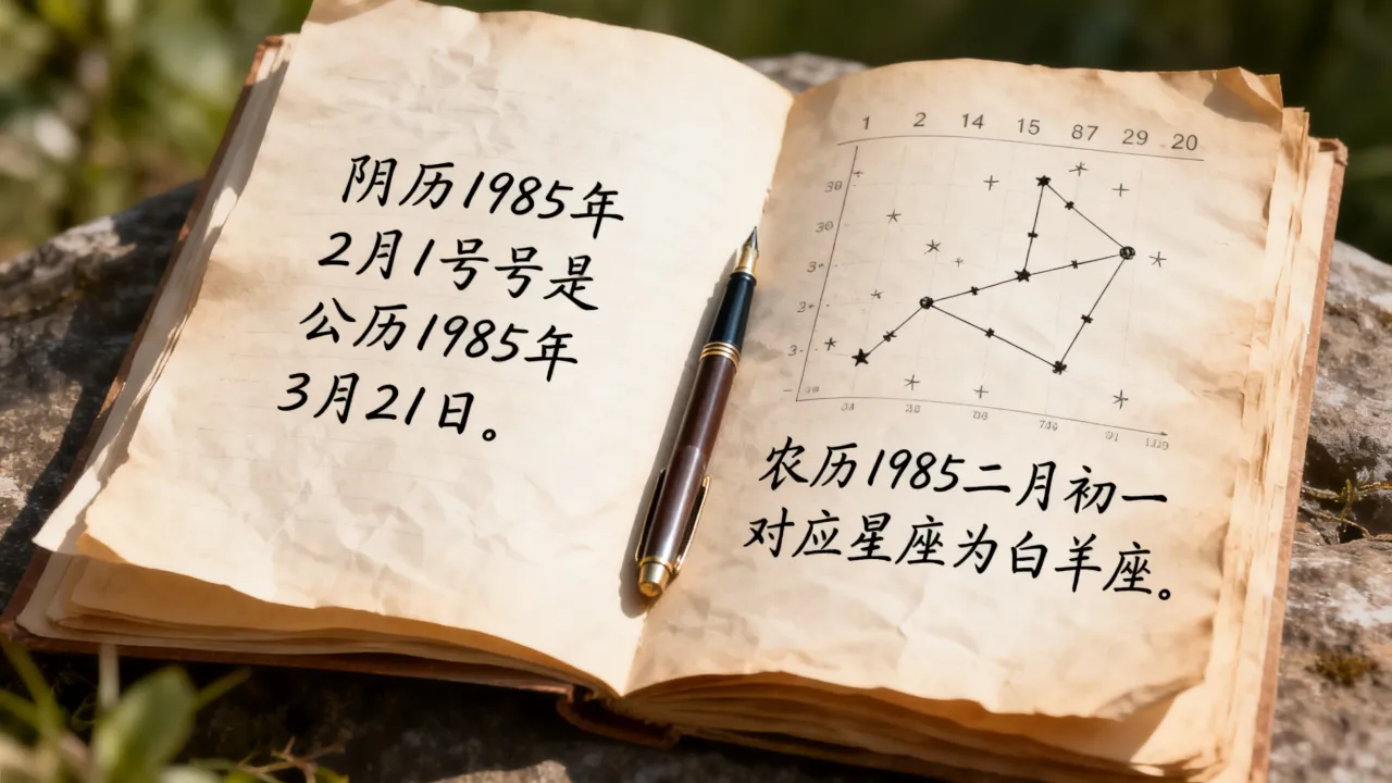 阴历1985年2月1号是公历几月几号,农历1985二月初一什么星座 阴历1985年2月1号是公历几月几号,农历1985二月初一什么星座