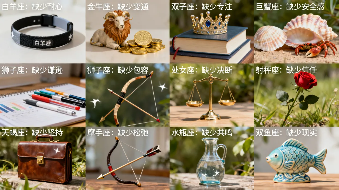十二星座缺少什么?十二星座最缺什么特质和性格 十二星座缺少什么?十二星座最缺什么特质和性格