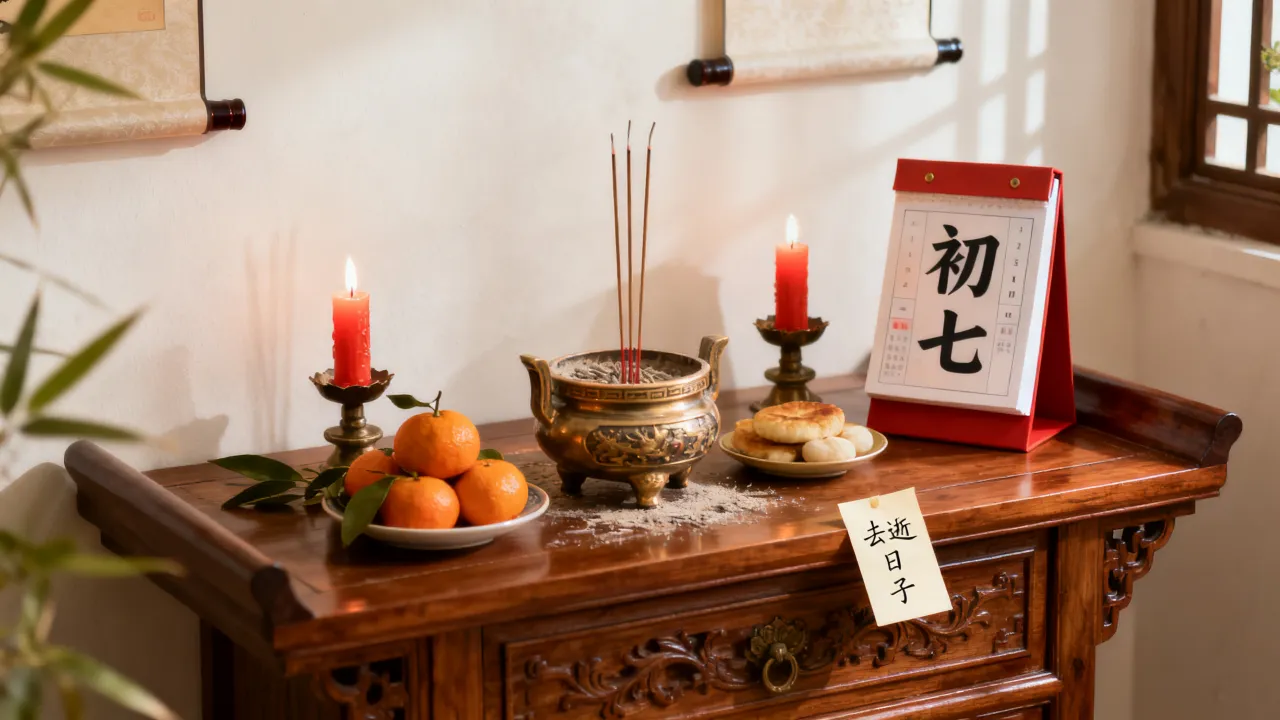 去逝日子阴历有7是什么预兆？，阴历初七去世为何不吉利