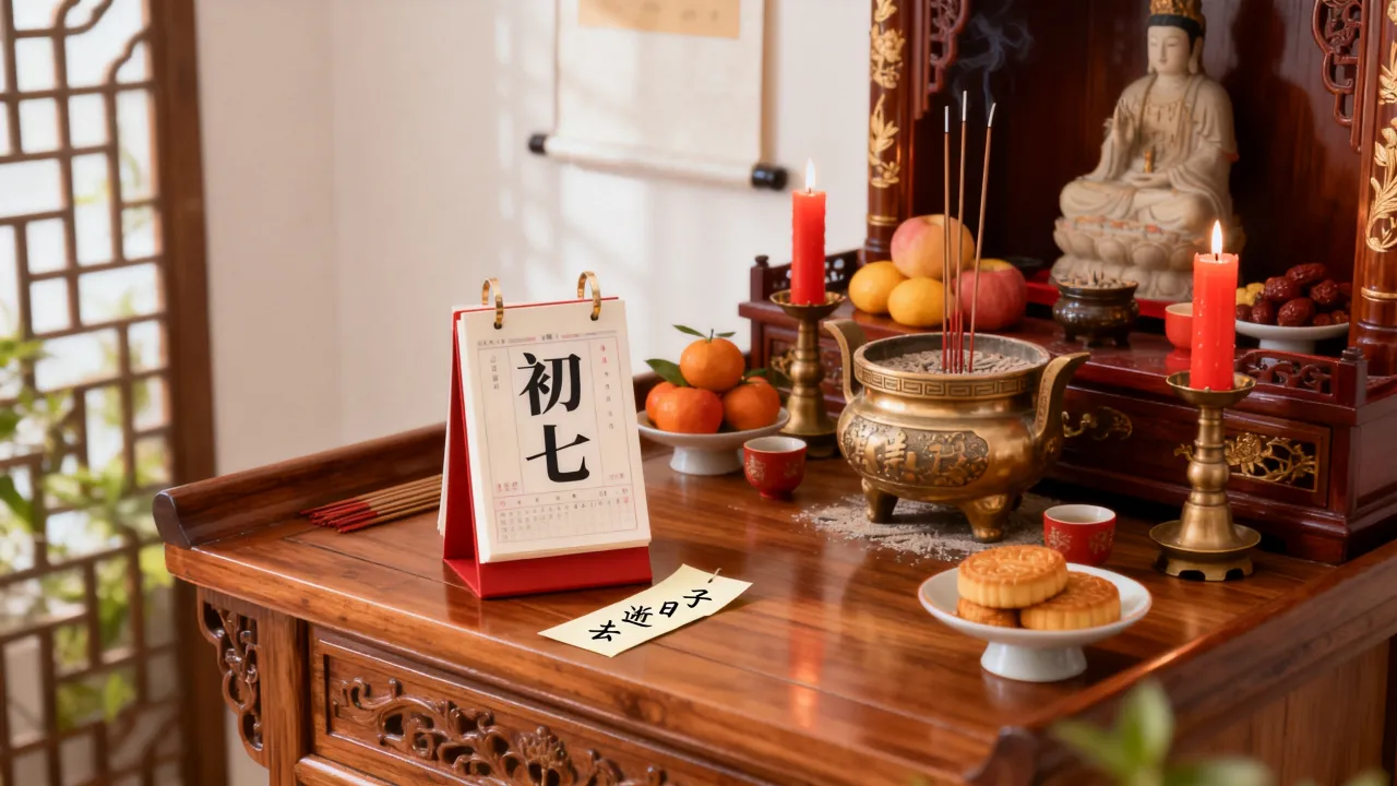 去逝日子阴历有7是什么预兆？，阴历初七去世为何不吉利