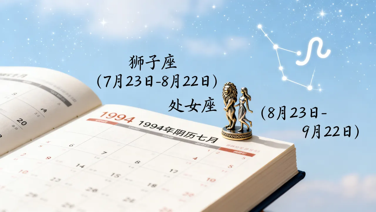 1994年阴历7月是什么星座,阴历七月出生对应哪个星座 1994年阴历7月是什么星座,阴历七月出生对应哪个星座