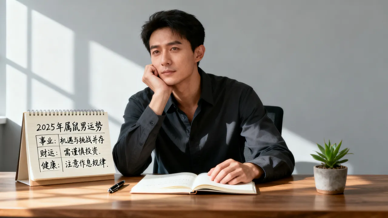 属鼠男生肖命运如何，2025年运势走向及注意事项是什么？