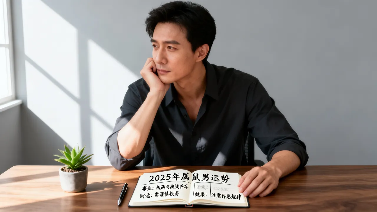 属鼠男生肖命运如何，2025年运势走向及注意事项是什么？
