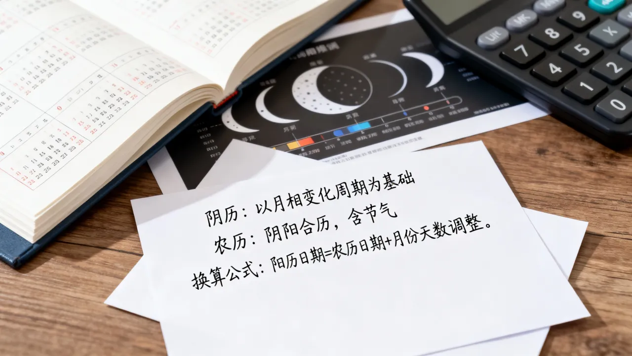 阴历和农历的区别是什么,农历转阳历日期怎么换算? 阴历和农历的区别是什么,农历转阳历日期怎么换算?