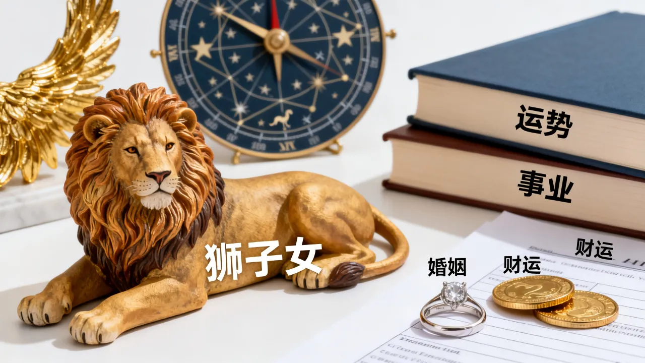 狮子女的命运如何，狮子女一生运势婚姻事业财运怎么样？