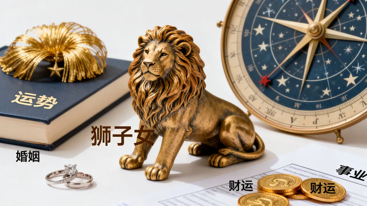 狮子女的命运如何，狮子女一生运势婚姻事业财运怎么样？