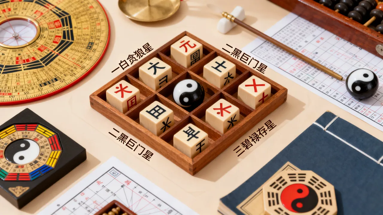 怎么判断九宫方位吉凶，九宫飞星吉凶方位图解怎么看？