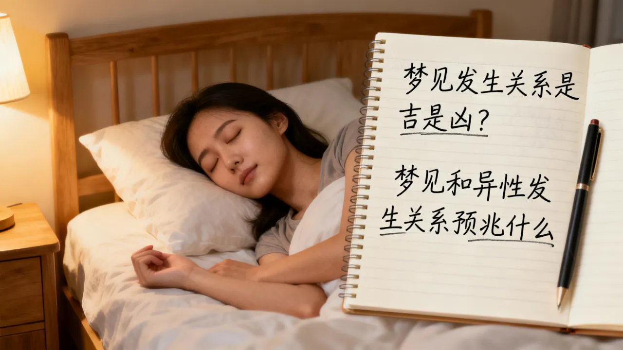 梦见发生关系是吉是凶？梦见和异性发生关系预兆什么