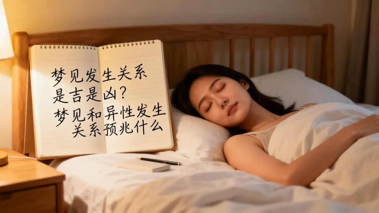梦见发生关系是吉是凶？梦见和异性发生关系预兆什么