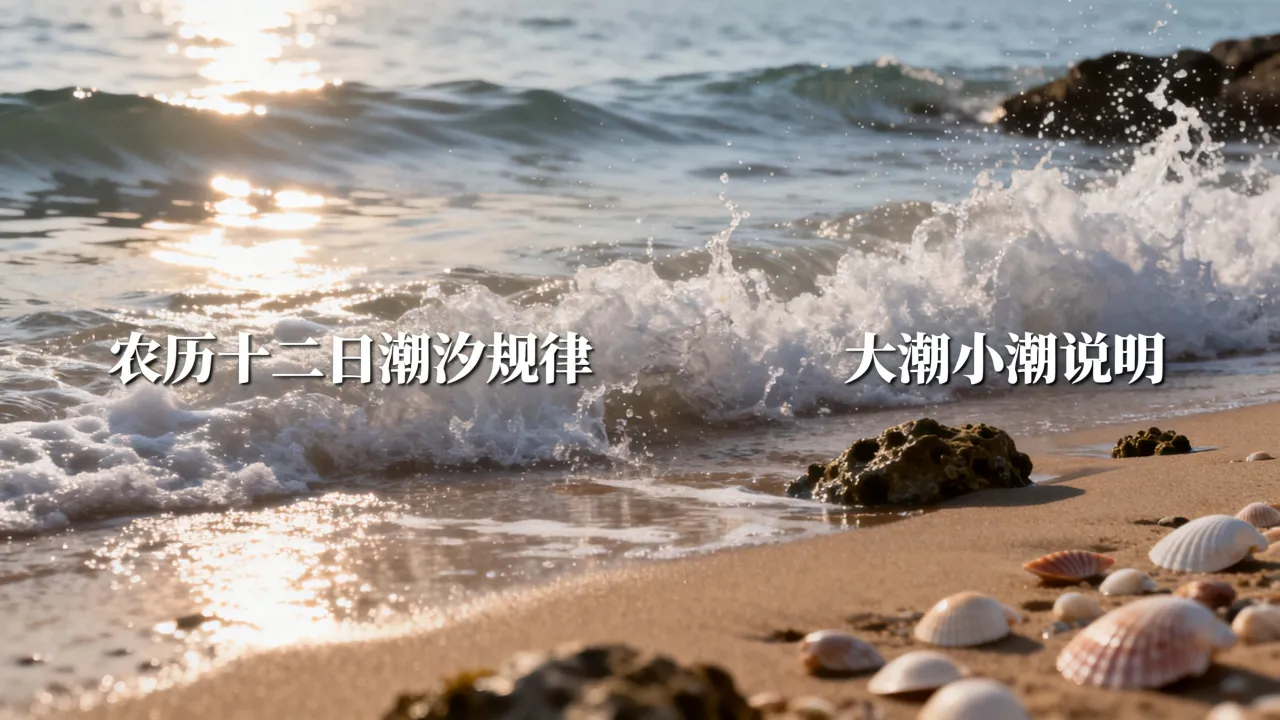 阴历十二是大潮吗，农历十二日潮汐大小规律是什么