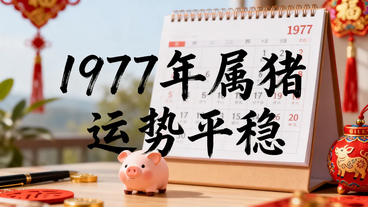 1977年属什么生肖,属猪的年份运势怎么样 1977年属什么生肖,属猪的年份运势怎么样